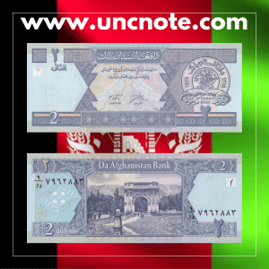 Afganistan 2 Afghanis 2002