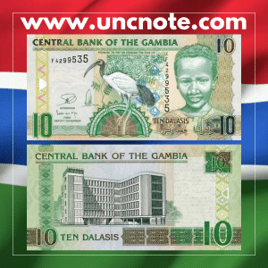 Gambia 10 Dalasis 2013