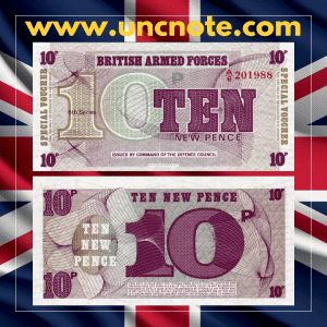 England 10 New Pence 1972