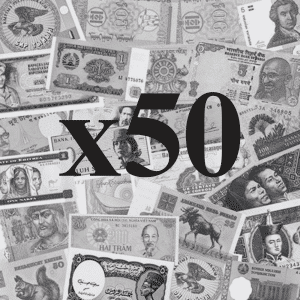 /Uncirculated Banknotes (x50)
