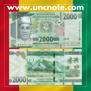Guinea 2,000 Francs 2018