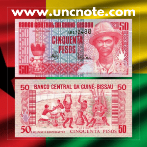 GUINEA BISSAU 50 Pesos 1990
