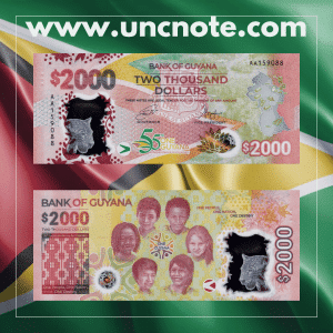 Guyana 2,000 Dollars 2022