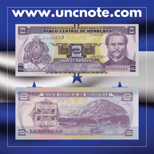 Honduras 2 Lempiras 2022