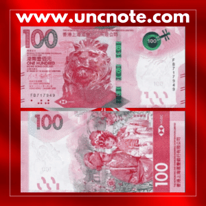 Hong Kong 100 Dollars 2022