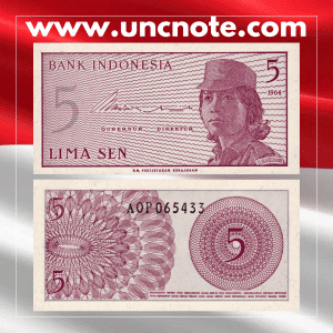 Indonesia 5 Sen 1964