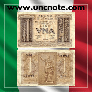 Italy 1 Lira 1918