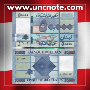 Lebanon 50,000 Livres 2019