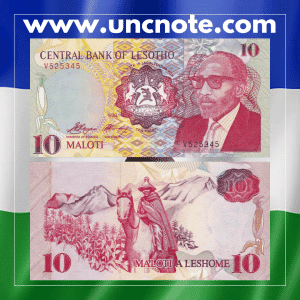 Lesotho 10 Maloti 1990