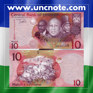 Lesotho 10 Maloti 2021
