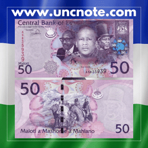 Lesotho 50 Maloti 2013