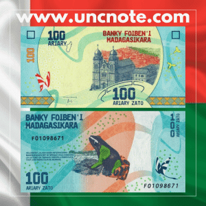 Madagascar 100 Ariary 2017