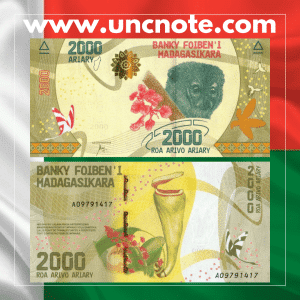 Madagascar 2,000 Ariary 2017
