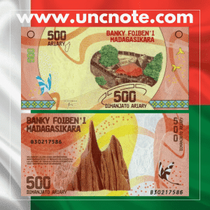 Madagascar 500 Ariary 2017