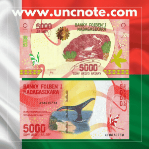 Madagascar 5,000 Ariary 2017