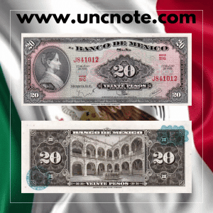 Mexico 20 Pesos 1970