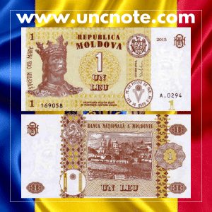 Moldova 1 Leu 2015
