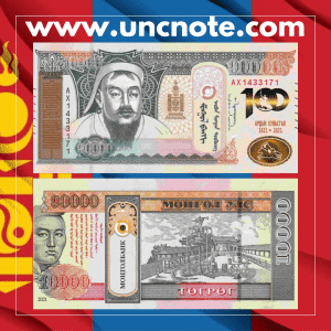 Mongolia 10,000 Tugrik 2022