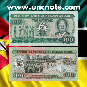 Mozambique 100 Meticais 1983