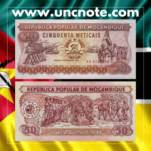 Mozambique 50 Meticais 1986