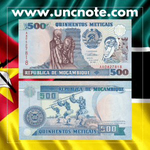 Mozambique 500 Meticais 1991