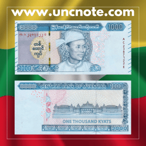 MYANMAR 1000 Kyats 2019