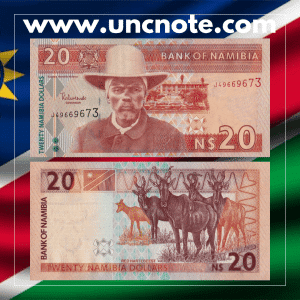 Namibia 20 Dollars 2002