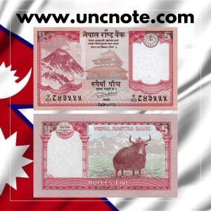 NEPAL 5 Rupias 2017
