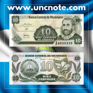 Nicaragua 10 Centavos de Córdoba 1991