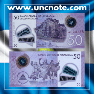 Nicaragua 50 Córdobas 2021