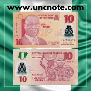 Nigeria 10 Naira 2018