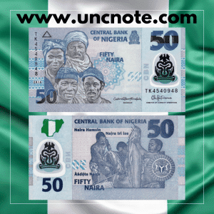 Nigeria 50 Naira 2016
