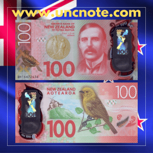 New Zealand 100 Dollars 2016