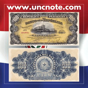 Paraguay 100 Pesos 1907