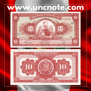 Peru 10 Soles de Oro 1966