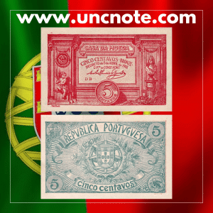 Portugal 5 Centavos 1918