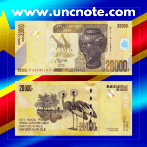 Congo 20,000 Francs 2022