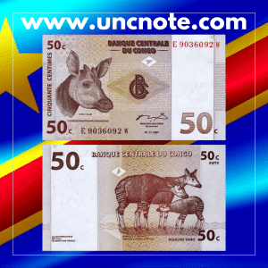 Congo 50 Centimes 1997