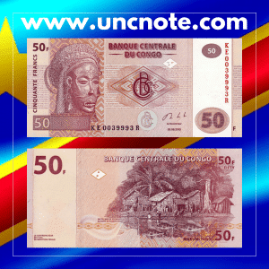 Congo 50 Francs 2013