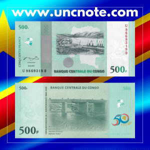 Congo 500 Francs 2010