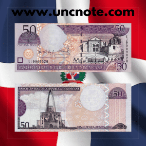 Dominican Republic 50 Pesos Oro 2004