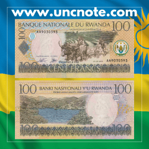 Rwanda 100 Francs 2003