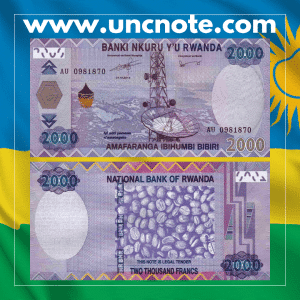 Rwanda 2,000 Francs 2014