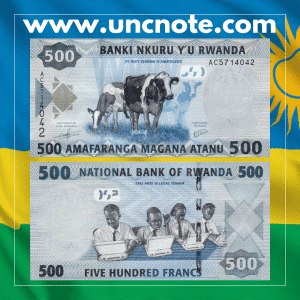Rwanda 5,000 Francs 2013