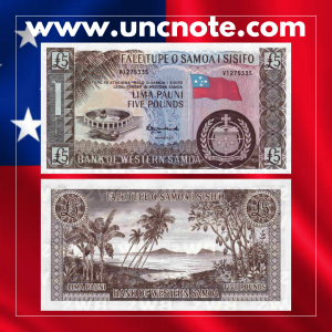 Samoa 5 Pounds 1963 (2020 Reissue)