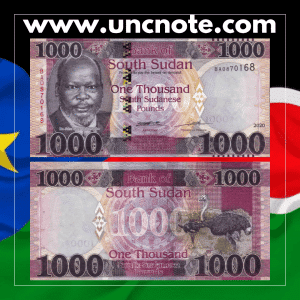 South Sudan 1,000 Pounds 2020