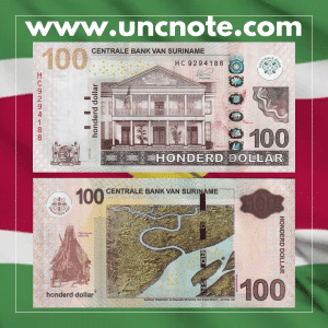Suriname 100 Dollars 2020