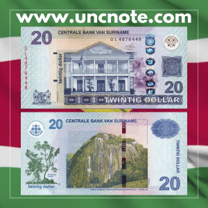 Suriname 20 Dollars 2019