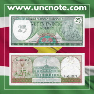 Suriname 25 Gulden 1985