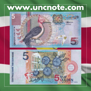 Suriname 5 Gulden 2000